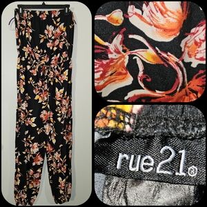 RUE 21 jumpsuit floral